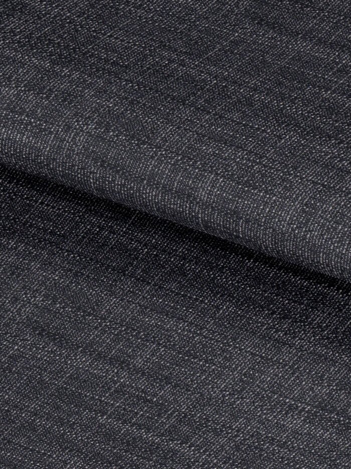 Gunmetal Grey Wool & Linen Premium Vest Fabric