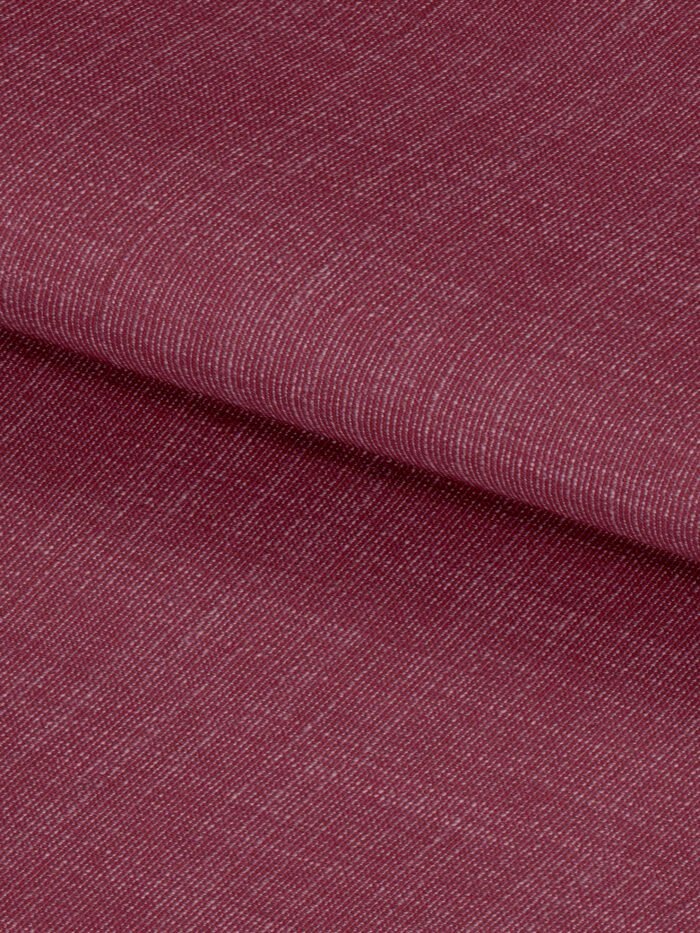 Heathered Magenta Wool & Linen Premium Vest Fabric