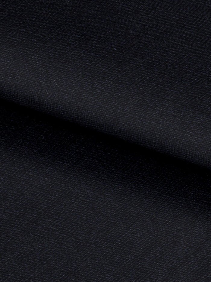Charcoal Black Wool & Linen Premium Suit Fabric