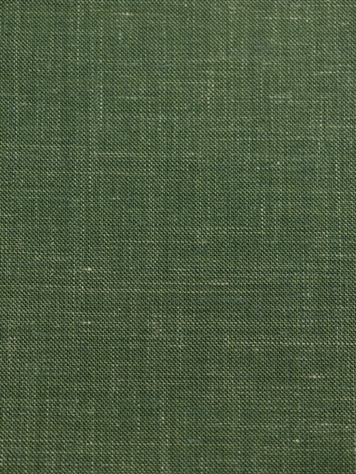 Classic Olive Green | Premium Wool & Linen Vest Fabric
