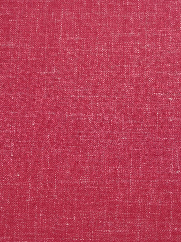 Classic Dark Pink | Premium Wool & Linen Vest Fabric