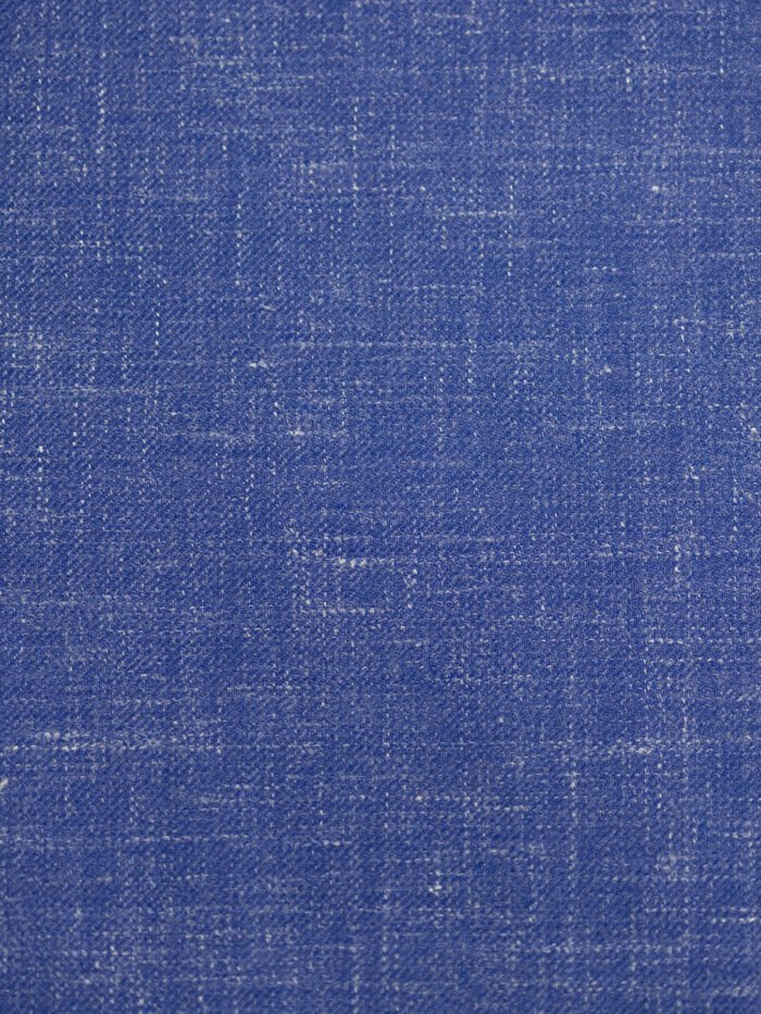 Dark Powder Blue | Premium Wool & Linen Vest Fabric