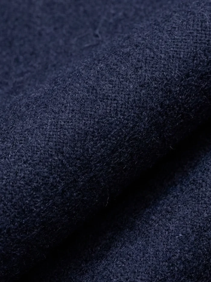 Dark Sapphire | Cashmere Blend Overcoat Fabric