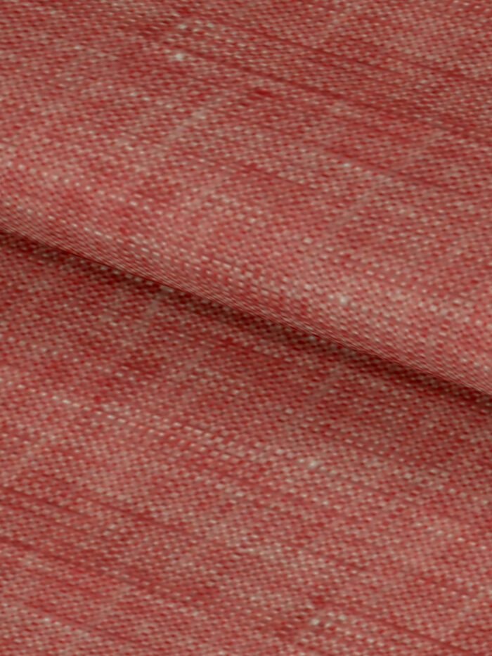 Muted Brick Red | 100% Linen Premium Shirt Fabric