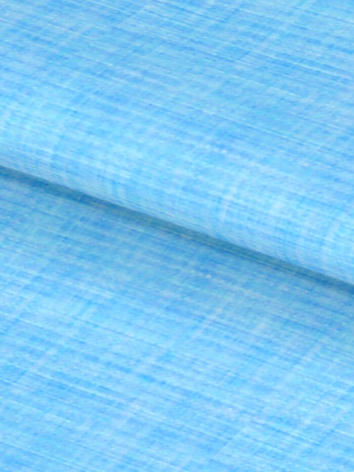 Aqua Blue | 100% Linen Premium Shirt Fabric