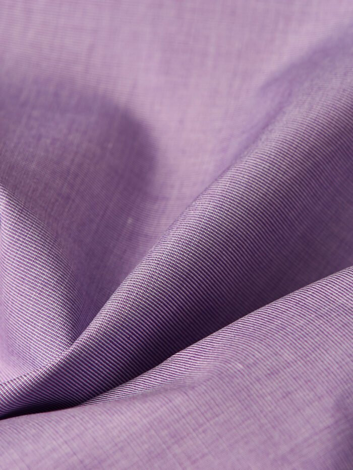 Classic Purple Settled Stripes | Premium Cotton Shirt Fabric